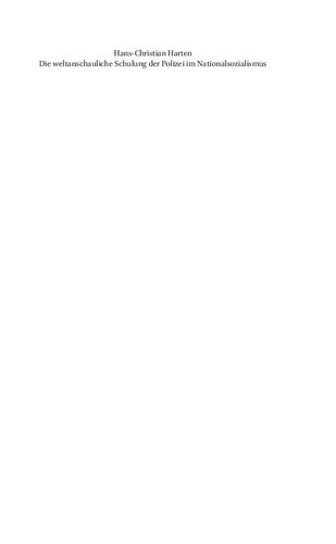 ﻿آموزش ایدئولوژیک پلیس در ناسیونال سوسیالیسم