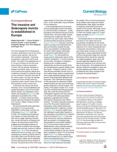 ﻿مورچه مهاجم Solenopsis invicta در اروپا تاسیس شده است