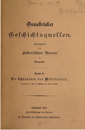 ﻿تواریخ قرون وسطی