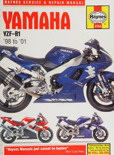 ﻿راهنمای سرویس و تعمیر هاینس یاماها YZF-R1 از 98 تا 01