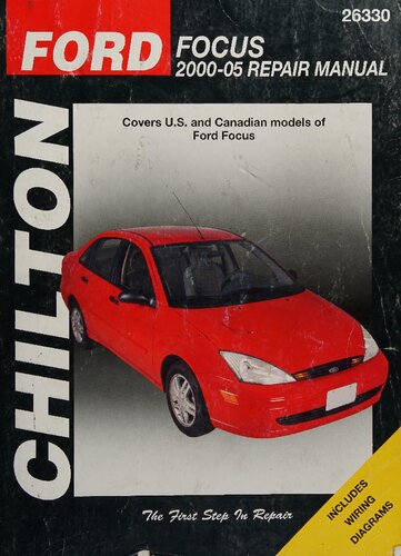 ﻿کتابچه راهنمای تعمیر Ford Focus 2000-05 Chilton