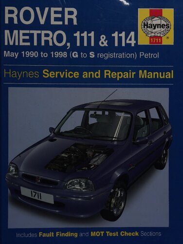 ﻿Haynes Rover Metro 111
