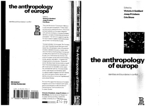 انسان شناسی اروپا: هویت ها و مرزها در تعارض (اکتشافات در انسان شناسی)