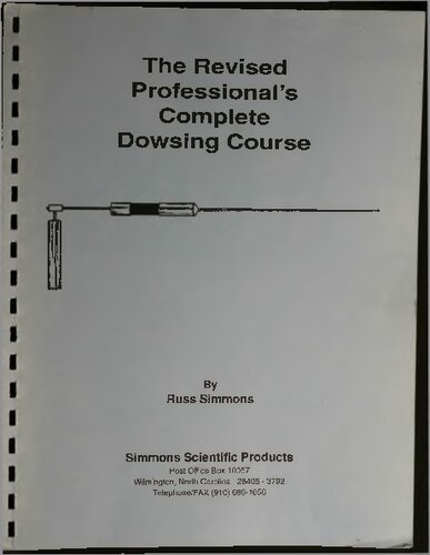 ﻿دوره کامل Dowsing Professional Revised