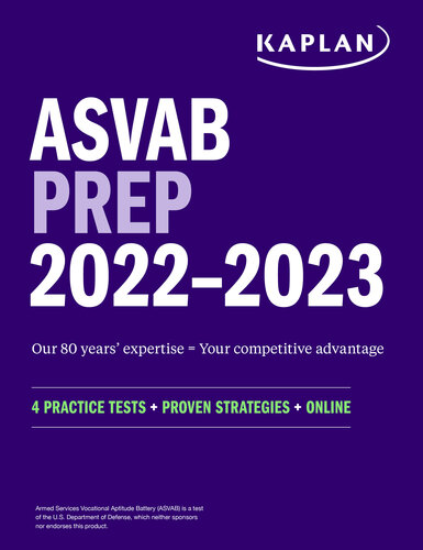 ﻿ASVAB Prep 2022–2023: 4 تمرین تست استراتژی های اثبات شده آنلاین