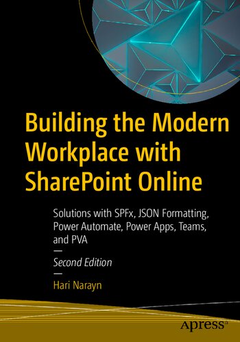 ﻿ساخت محل کار مدرن با شیرپوینت آنلاین: راه حل هایی با SPFx، فرمت JSON، Power Automate، Power Apps، Teams و PVA