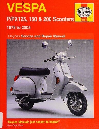 ﻿Haynes Vespa P/PX125, 150