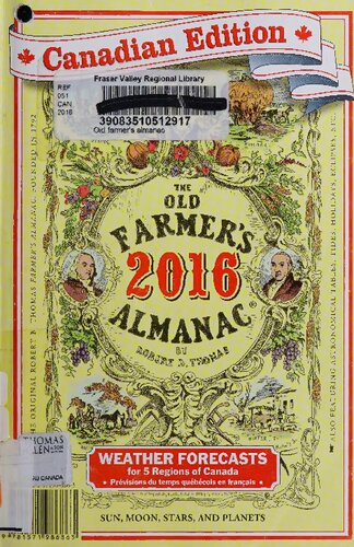 ﻿The Old Farmers Almanac 2016: نسخه کانادایی