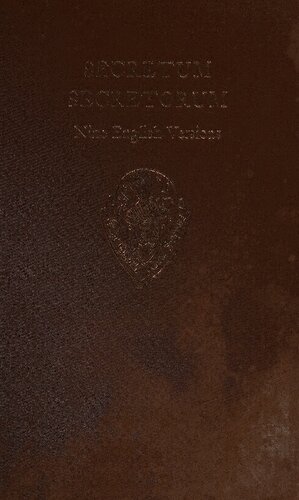 ﻿Secretum secretorum: نه نسخه انگلیسی، جلد اول: متن