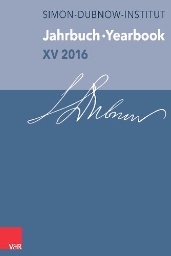 ﻿سالنامه موسسه سایمون دوبنو / سالنامه موسسه سایمون دوبنو XIV/2015