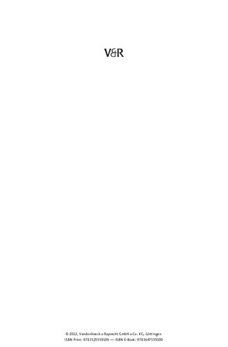 ﻿تقوا و دوران مدرن جلد 38 - 2012: سالنامه ای در مورد تاریخ پروتستانیسم مدرن