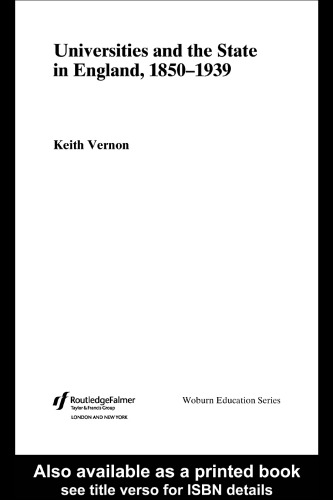 دانشگاه ها و ایالت در انگلستان ، 1950-1939