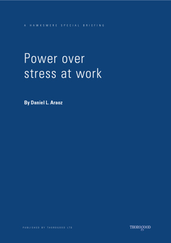 قدرت بیش از استرس در محل کار (توجیهی ویژه هاکسمیر)