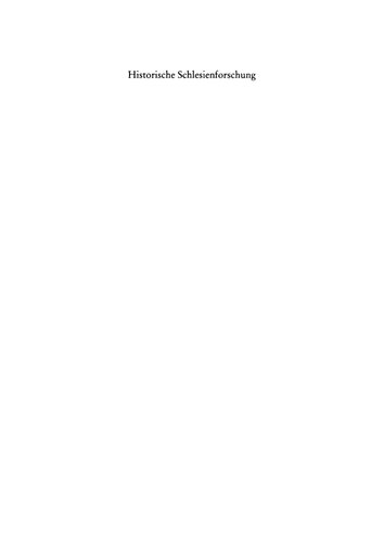 ﻿تحقیق تاریخی سیلسیا: روش‌ها، موضوعات و دیدگاه‌های بین تاریخ‌نگاری سنتی منطقه‌ای و مطالعات فرهنگی مدرن