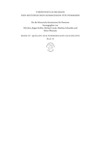﻿فهرست مقررات پلیس شهرهای پومرانیا تا زمان تأسیس امپراتوری در سال 1871