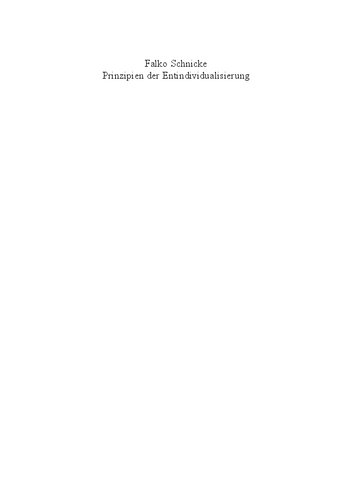 ﻿اصول فردیت زدایی: نظریه و عمل مطالعات بیوگرافی با یوهان گوستاو درایسن