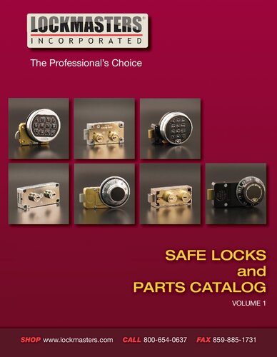 ﻿Lockmasters 2010 Safe Locks کاتالوگ قطعات