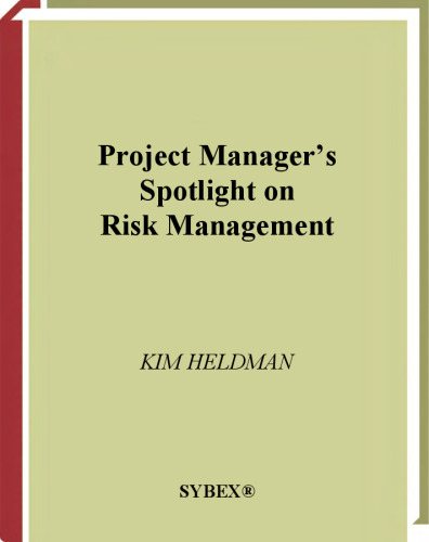 کانون توجه مدیر پروژه بر مدیریت ریسک (مدیران پروژه