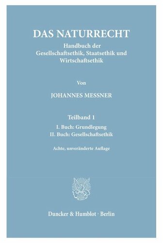 ﻿حقوق طبیعی: کتابچه راهنمای اخلاق اجتماعی، اخلاق دولتی و اخلاق تجاری.