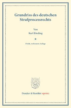 ﻿طرح کلی قانون آیین دادرسی کیفری آلمان