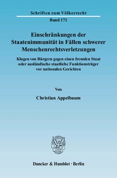 ﻿محدودیت در مورد مصونیت دولت در موارد نقض جدی حقوق بشر: شکایات شهروندان علیه یک کشور خارجی یا مقامات دولتی خارجی در دادگاه های ملی