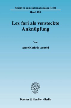 ﻿lex fori به عنوان یک اتصال پنهان