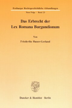 ﻿قانون ارث Lex Romana Burgundionum