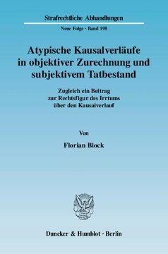 ﻿دروس علّی غیر معمول در اسناد عینی و واقعیات ذهنی: در عین حال سهمی در شکل حقوقی خطا در مورد سیر علّی