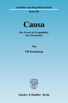 ﻿علت: هدف به عنوان سنگ بنای حقوق خصوصی