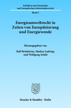 ﻿قانون محیط زیست انرژی در دوران اروپایی شدن و گذار انرژی
