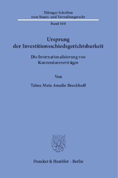 ﻿منشاء داوری سرمایه گذاری: بین المللی سازی قراردادهای امتیاز