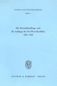 ﻿مسئله آلمان و آغاز درگیری شرق و غرب 1945-1949