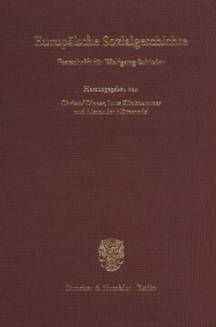 ﻿تاریخ اجتماعی اروپا: Festschrift برای ولفگانگ شیدر
