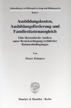 ﻿هزینه های آموزشی، حمایت آموزشی و جبران بار خانواده: یک تحلیل اقتصادی با در نظر گرفتن شرایط چارچوب قانونی