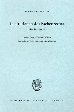 ﻿نهادهای حقوق مالکیت: کتاب درسی. جلد 2/2: بخش ویژه. حقوق واقعی