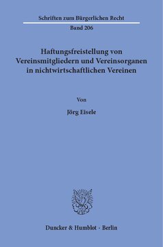 ﻿معافیت از مسئولیت اعضای باشگاه و ارگان های باشگاه در انجمن های غیراقتصادی