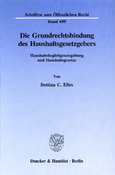 ﻿تعهد قانونگذار بودجه به حقوق اساسی: قانون بودجه و قوانین بودجه