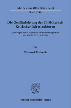﻿تضمین امنیت فناوری اطلاعات زیرساخت‌های حیاتی: با استفاده از مثال تعهدات قانون و دستورالعمل امنیت فناوری اطلاعات (EU) 2016/1148