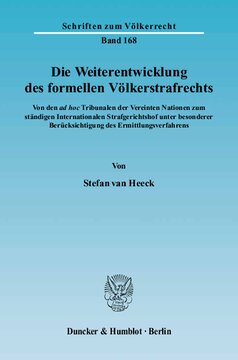 ﻿توسعه بیشتر حقوق کیفری بین‌المللی رسمی: از دادگاه‌های موقت سازمان ملل تا دادگاه کیفری بین‌المللی دائمی با توجه ویژه به فرآیند تحقیق
