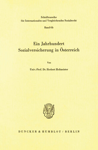 ﻿یک قرن بیمه اجتماعی در اتریش