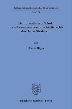 ﻿حمایت رسمی از حق کلی شخصیت توسط حقوق جزا