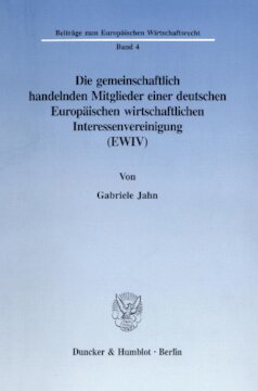 ﻿اعضای مشترک یک گروه منافع اقتصادی اروپایی آلمان (EEIG)