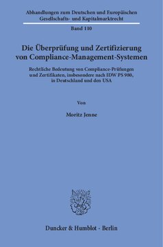 ﻿بررسی و صدور گواهینامه سیستم های مدیریت انطباق: اهمیت قانونی تست ها و گواهی های انطباق، به ویژه بر اساس IDW PS 980، در آلمان و ایالات متحده آمریکا