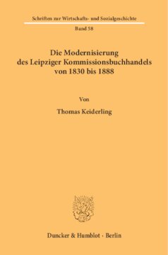 ﻿نوسازی تجارت کتاب کمیسیون لایپزیگ از سال 1830 تا 1888