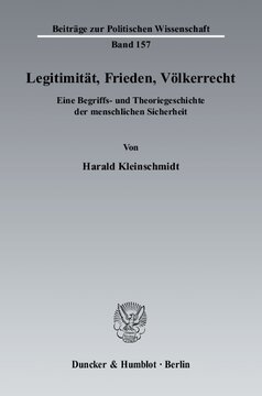 ﻿مشروعیت، صلح، حقوق بین الملل: تاریخ مفهومی و نظری امنیت انسانی