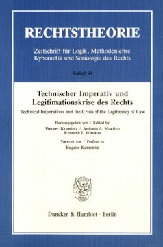 ﻿الزامات فنی و بحران مشروعیت قانون. پیشگفتار / پیشگفتار یوجین کامنکا