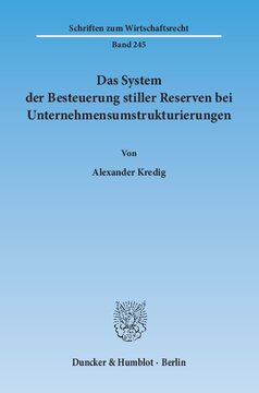 ﻿سیستم مالیات بر ذخایر پنهان در تجدید ساختار شرکت