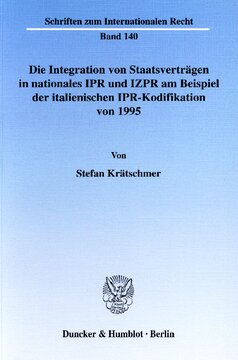 ﻿ادغام قراردادهای دولتی با IPR ملی و IZPR با استفاده از نمونه کدگذاری IPR ایتالیا از 1995