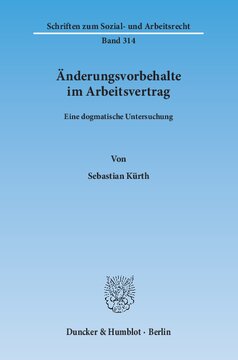 ﻿رزرو برای تغییرات در قرارداد کار: یک تحقیق جزمی
