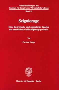 ﻿Seigniorage: تحلیلی نظری و تجربی از سود دولت از خلق پول